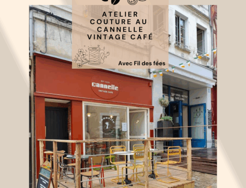 Prochain atelier couture au Cannelle Vintage Café à Auxerre