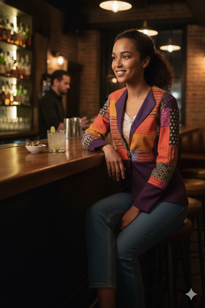 Veste patchwork (Taille S)